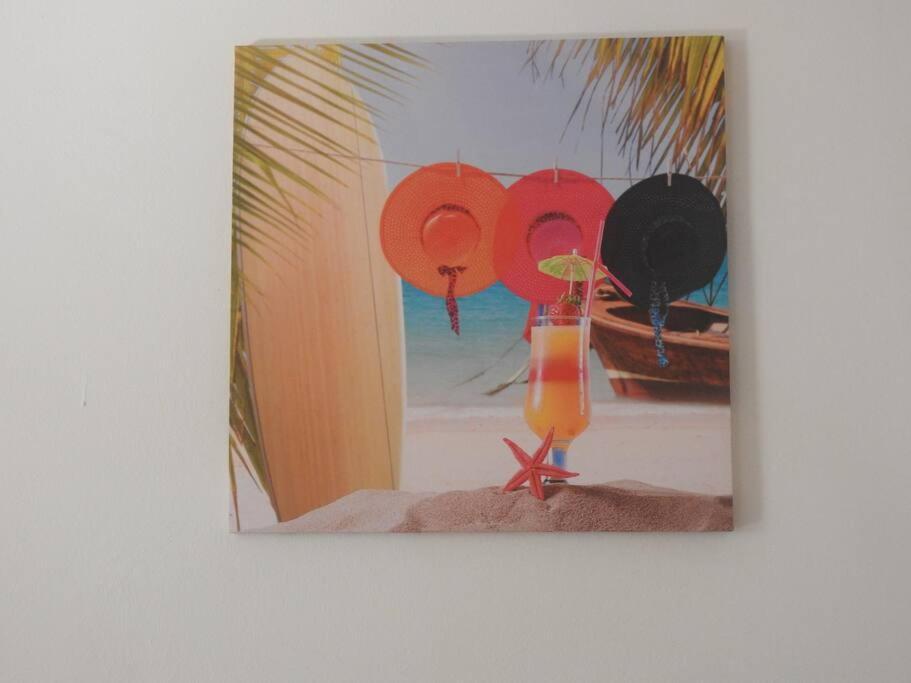 Studio Cocktail-Ch Vue Sur Mer,Plage,Clim 레 장세-다르레 외부 사진
